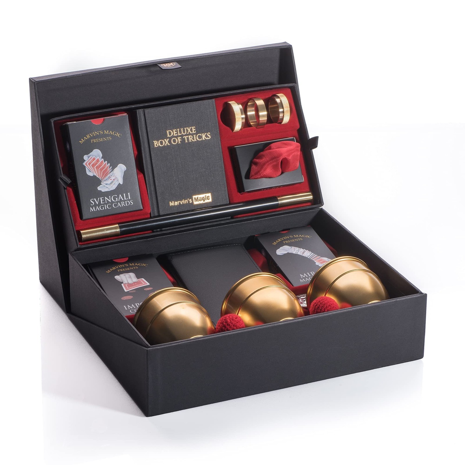 Marvin's Magic Deluxe Box of Tricks - Signature Magic Set Age 8+ | Kids Magic...