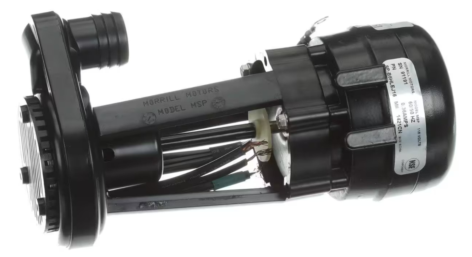 Atosa W0399193 Water Pump & Motor, 115V, 60/50HZ, Hotel Ice Dispenser