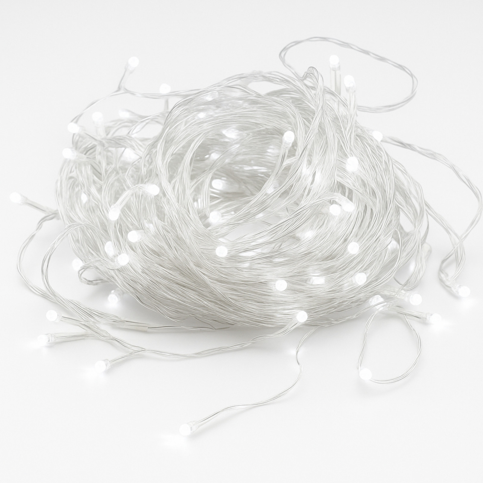 Elegani 200 LED White Curtain String Light – 8.2 x 6.6 Ft Hanging Lights