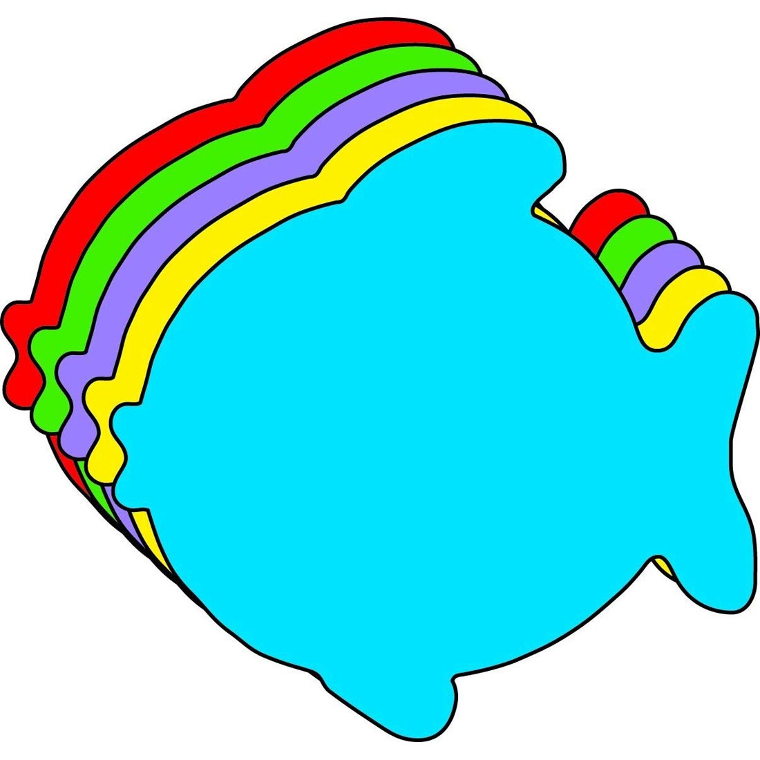 Creative Shapes Cut-Outs Fish Small