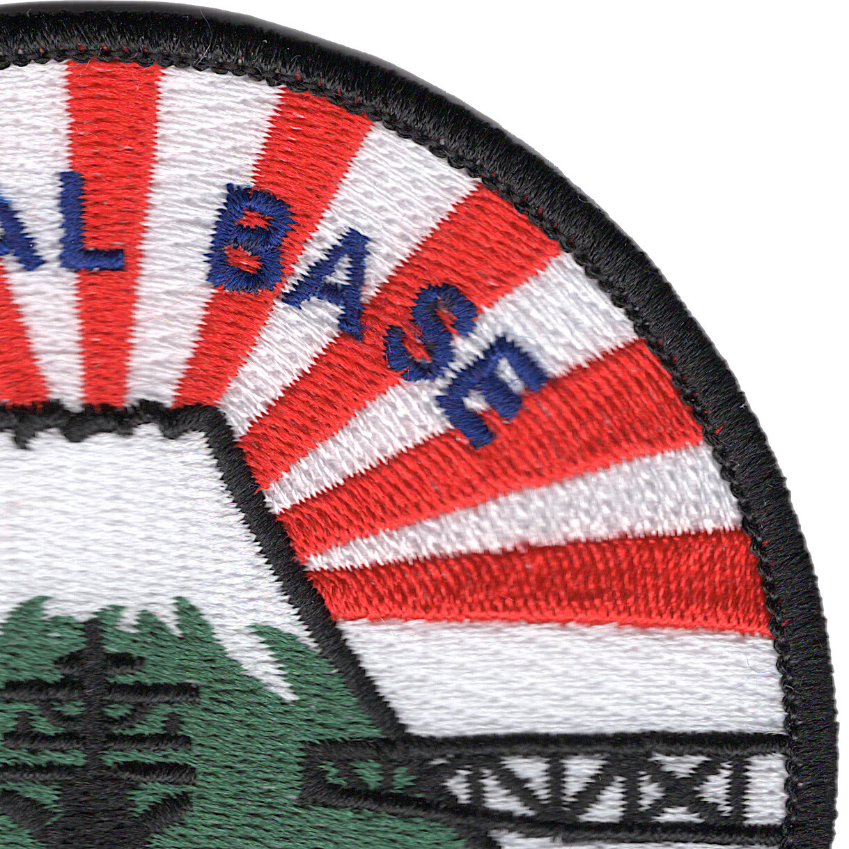 Naval Base Yokosuka Japan Patch - Sun Rays