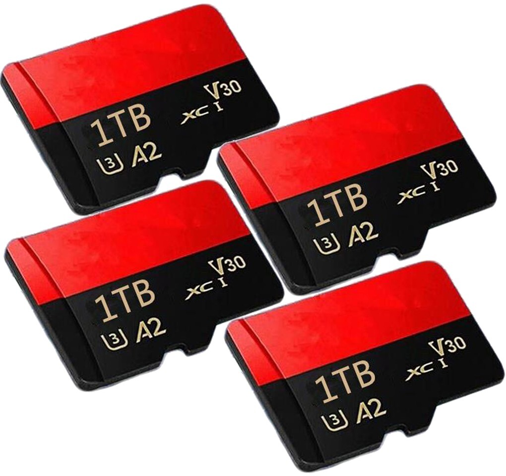 1TB For Micro SD Card High Speed SDXC Class 10 TF Flash Memory +FREE Adapter LOT