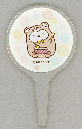 Sumikko Gurashi Movie Shirokuma Acrylic Pick 3.3x2in Legs 2023 Official