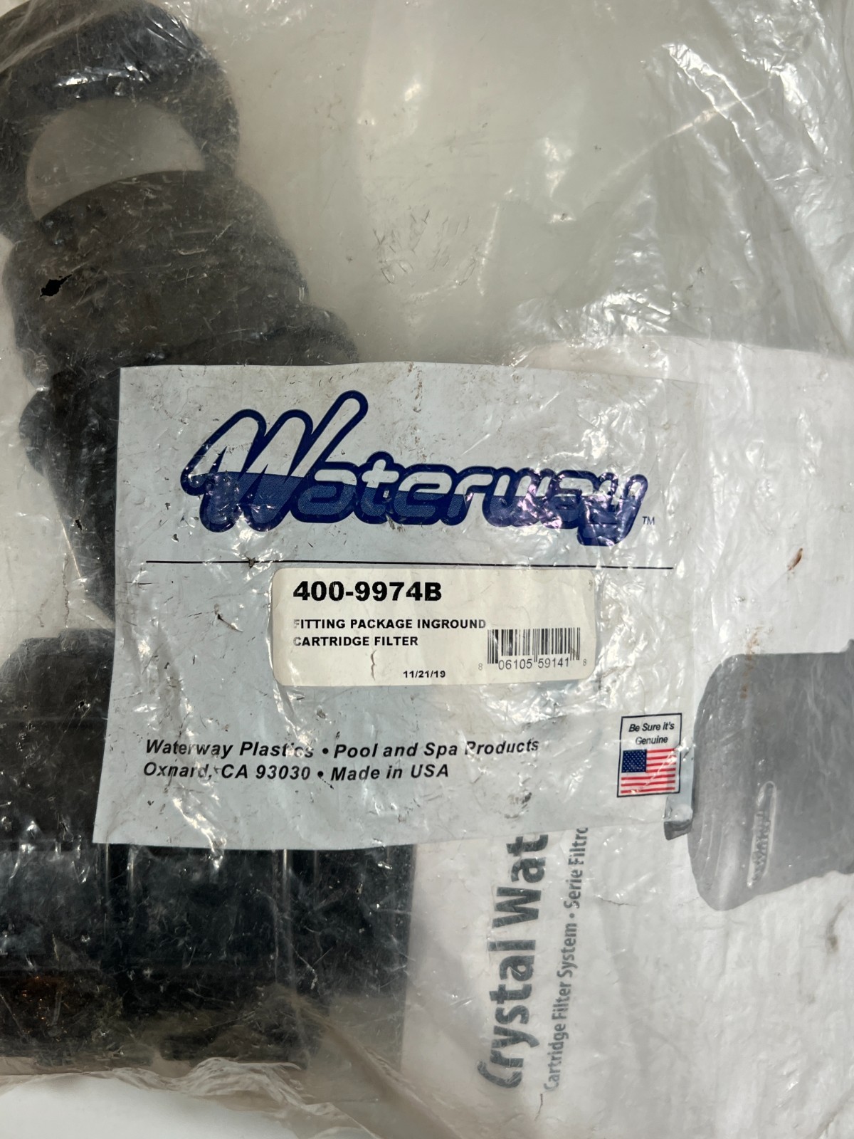 Waterway 550-4270 Bulkhead Fittings Pack w/ Nuts and O-Ring and Reducer