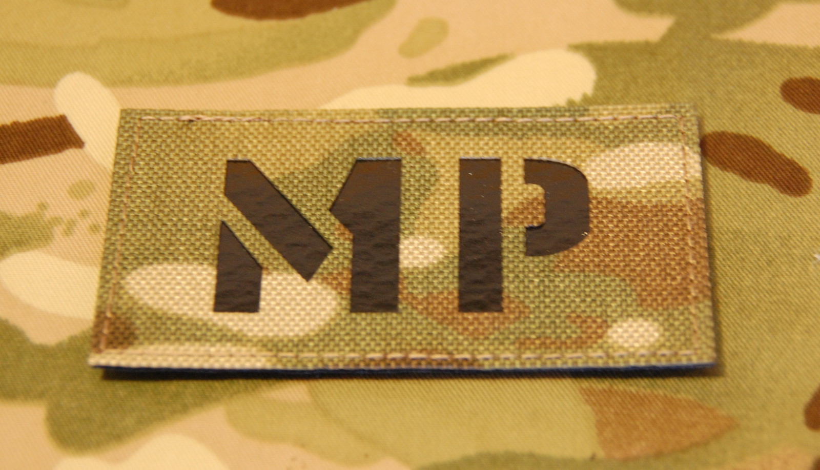 MP Infrared Call Sign Patch Multicam US Military Police IR