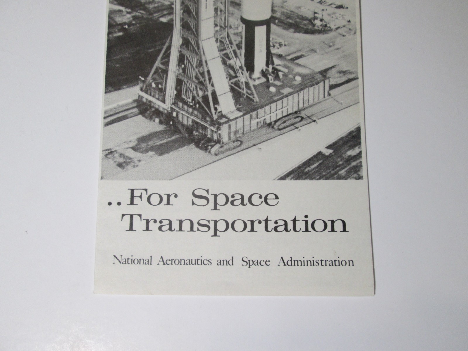 1960's NASA Saturn V Rocket Brochure