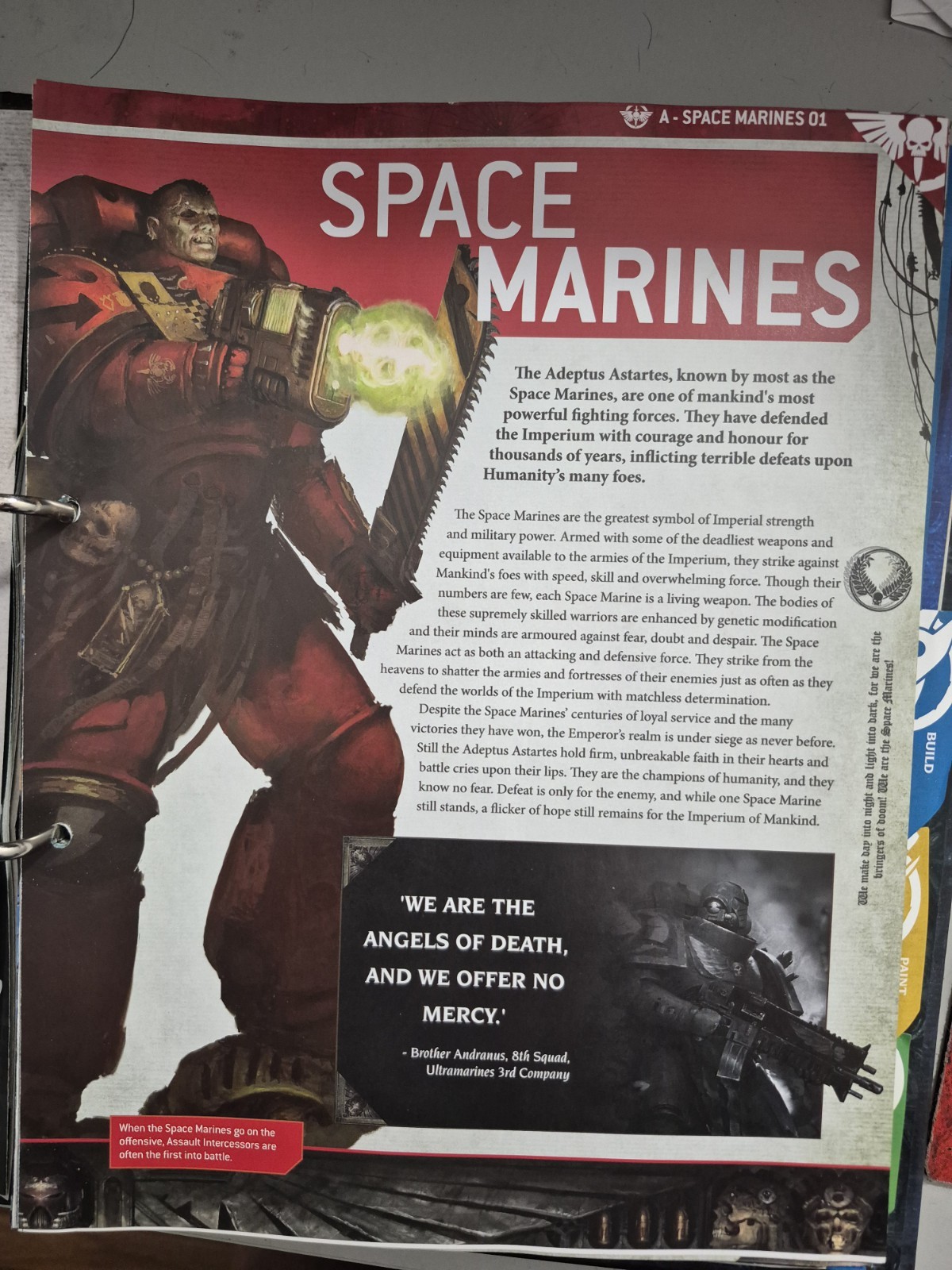 Warhammer 40k Imperium Hachette Binder