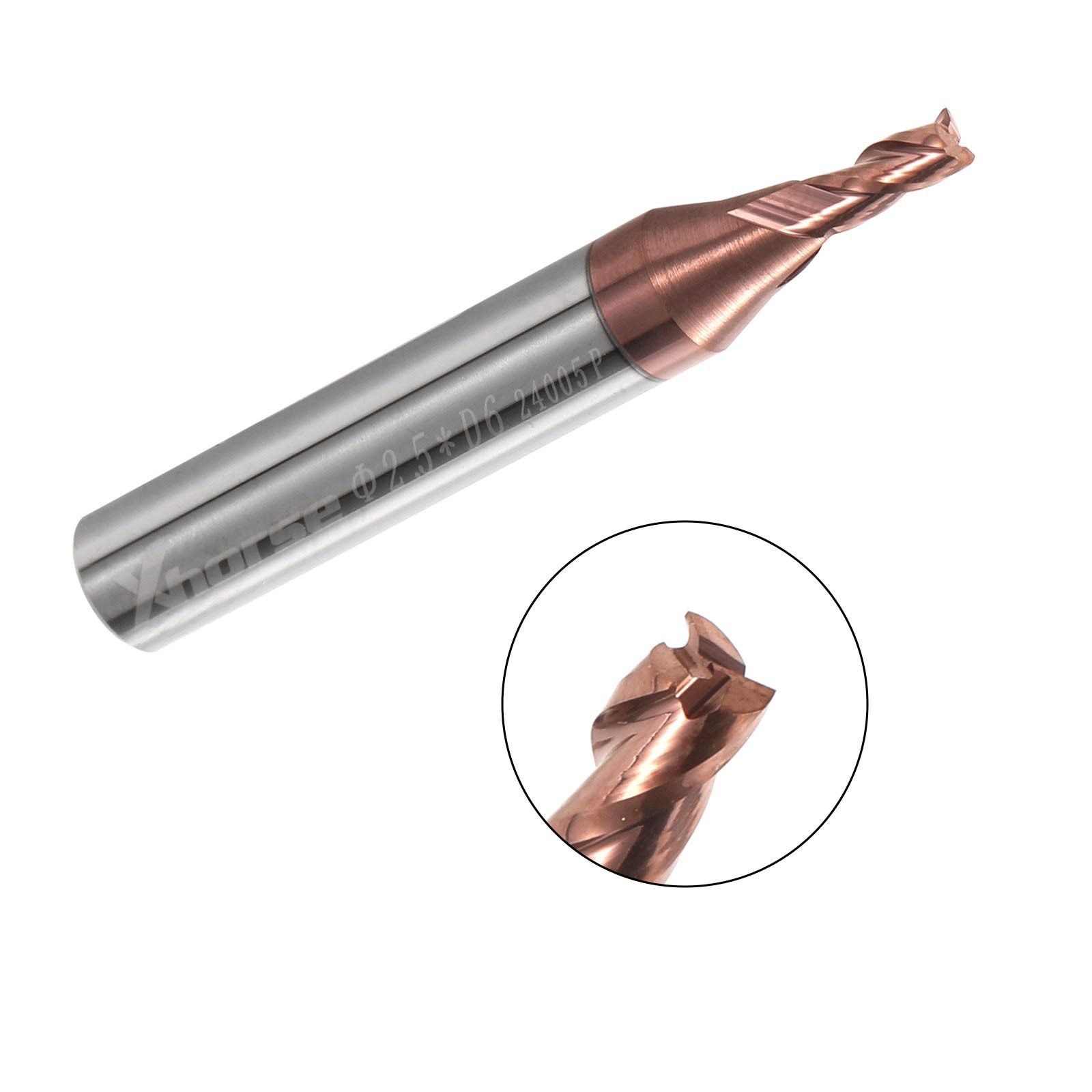 5PCS Xhorse XCMN07GL 2.5mm Milling Cutter for IKEYCUTTER CONDOR XC-007