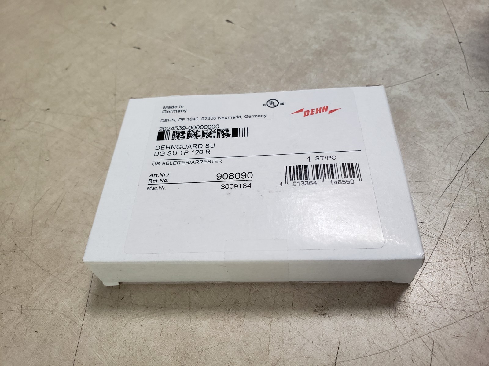 Dehn DG-SU Series Power Surge Protective Device 120 VAC 1-Phase 908090