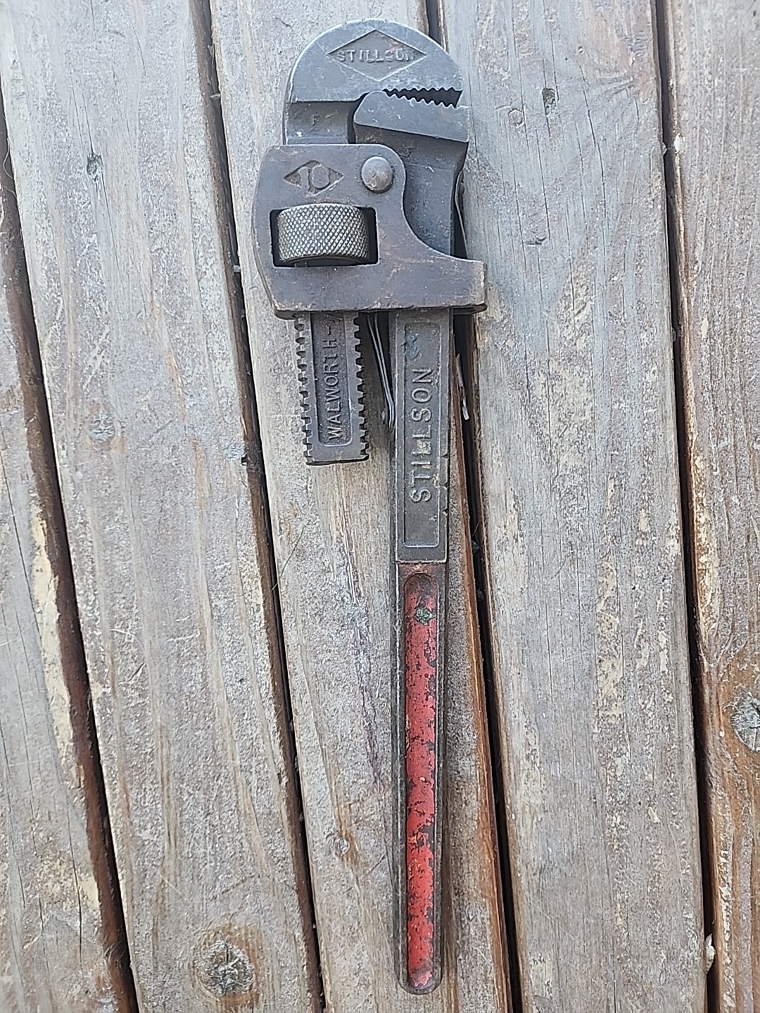 Vintage Stillson 18in. Pipe Wrench, Erie PA.