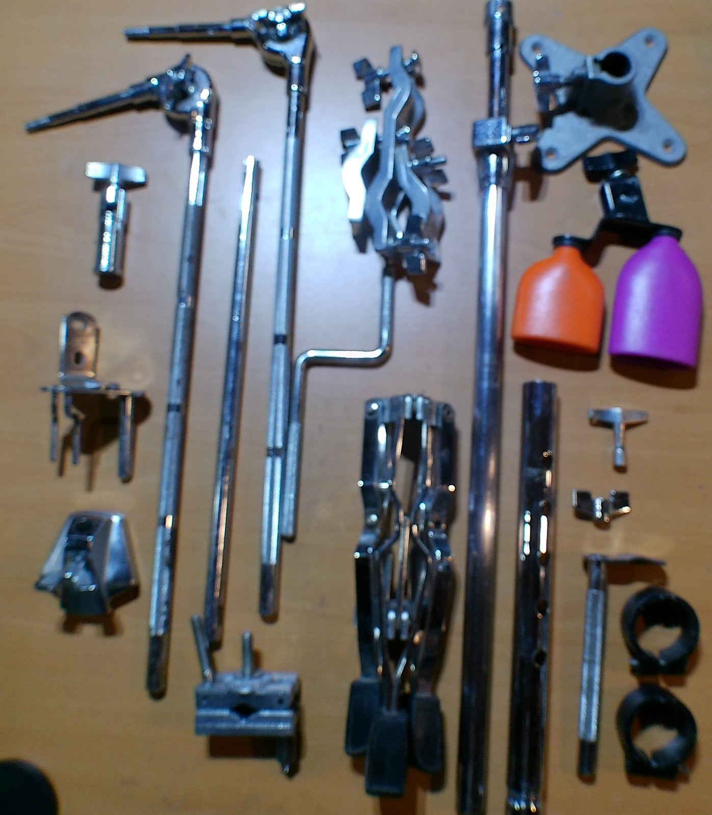 Drum Hardware Clamps, Cymbal Extensions, Lower Stand, Percussion Blocks, + More