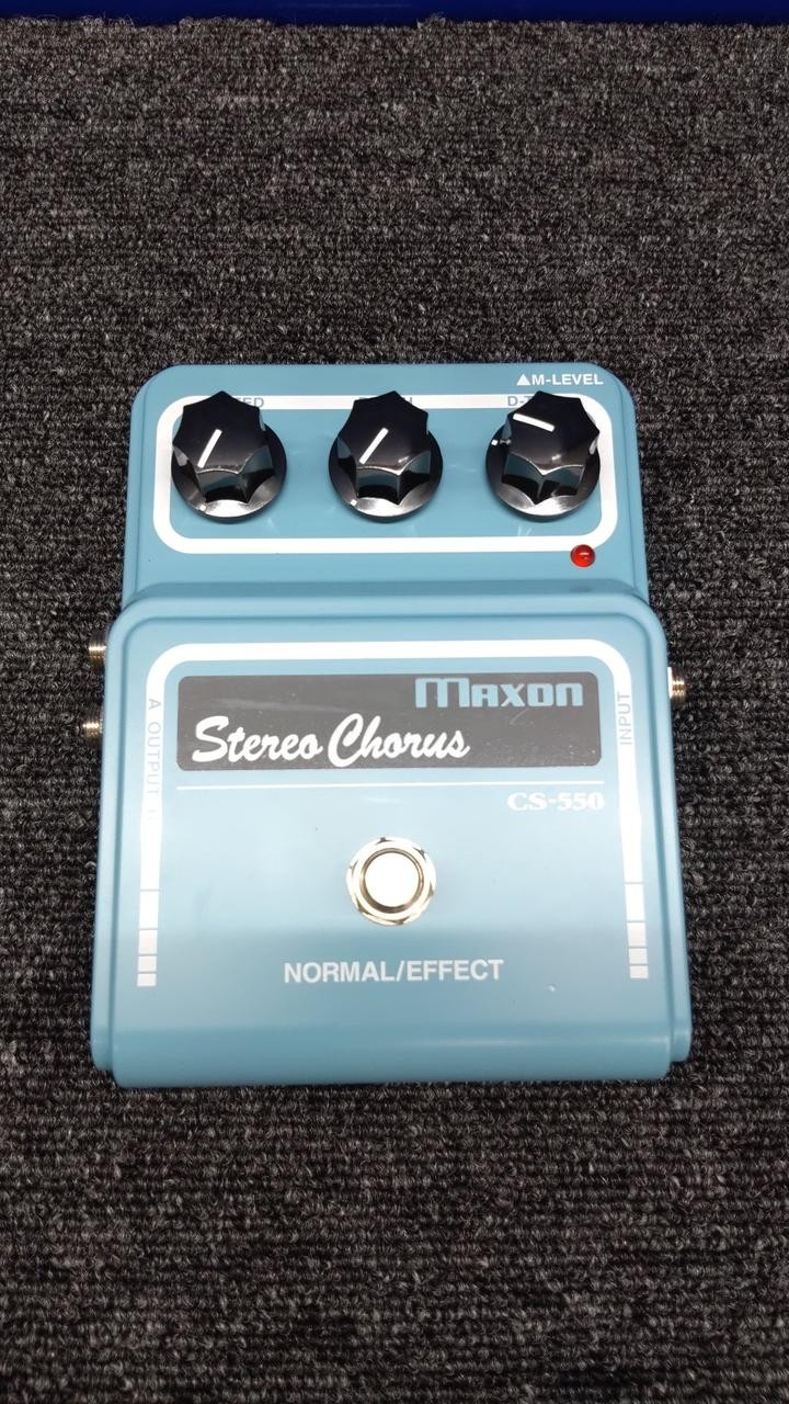 MAXON CS-550 Compressor Sustainer Effect Pedal