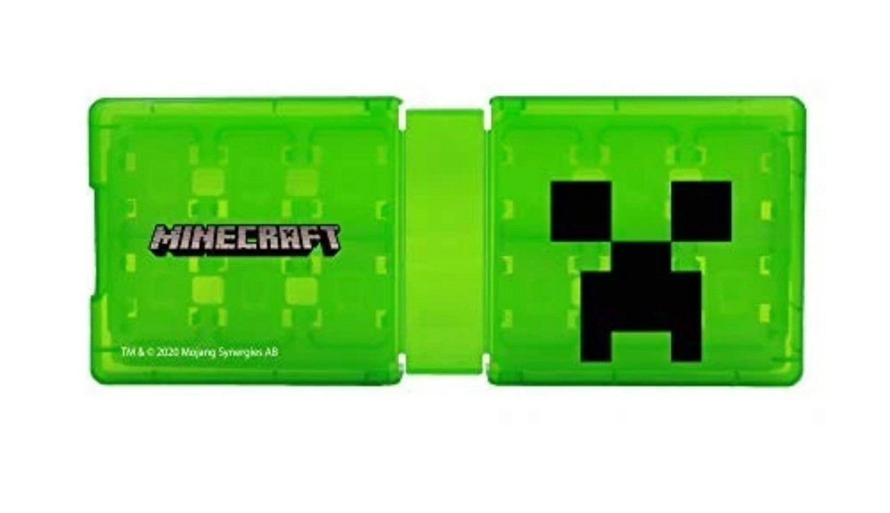 Nintendo Switch Card Case 24 Pocket Minecraft Creeper