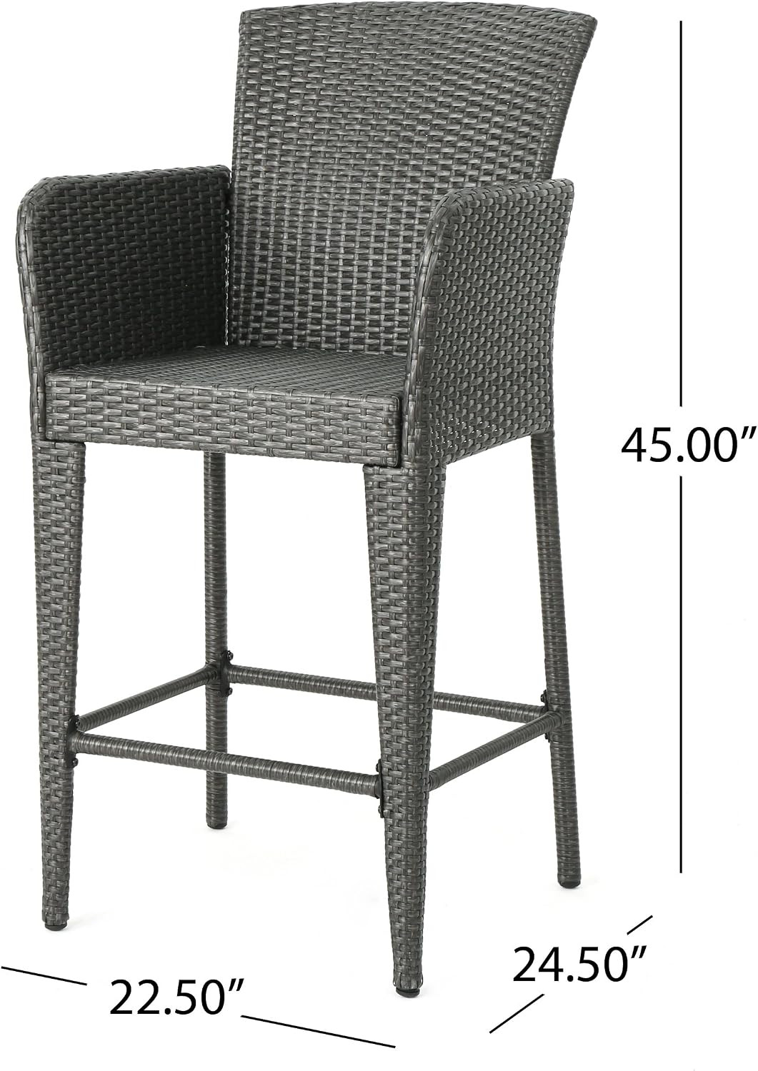 Anaya Barstool, Grey