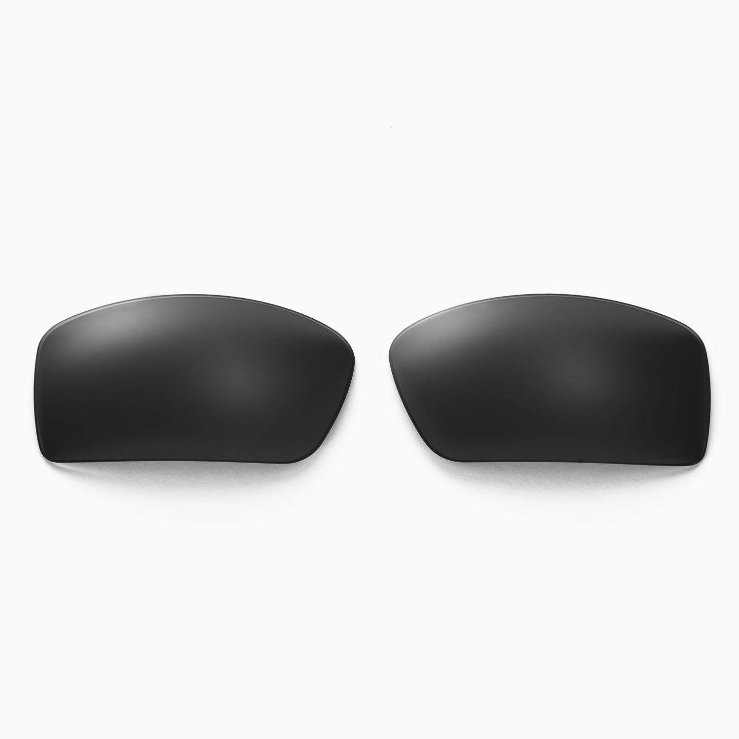 Walleva Polarized Black Replacement Lenses For Oakley Gascan Sunglasses