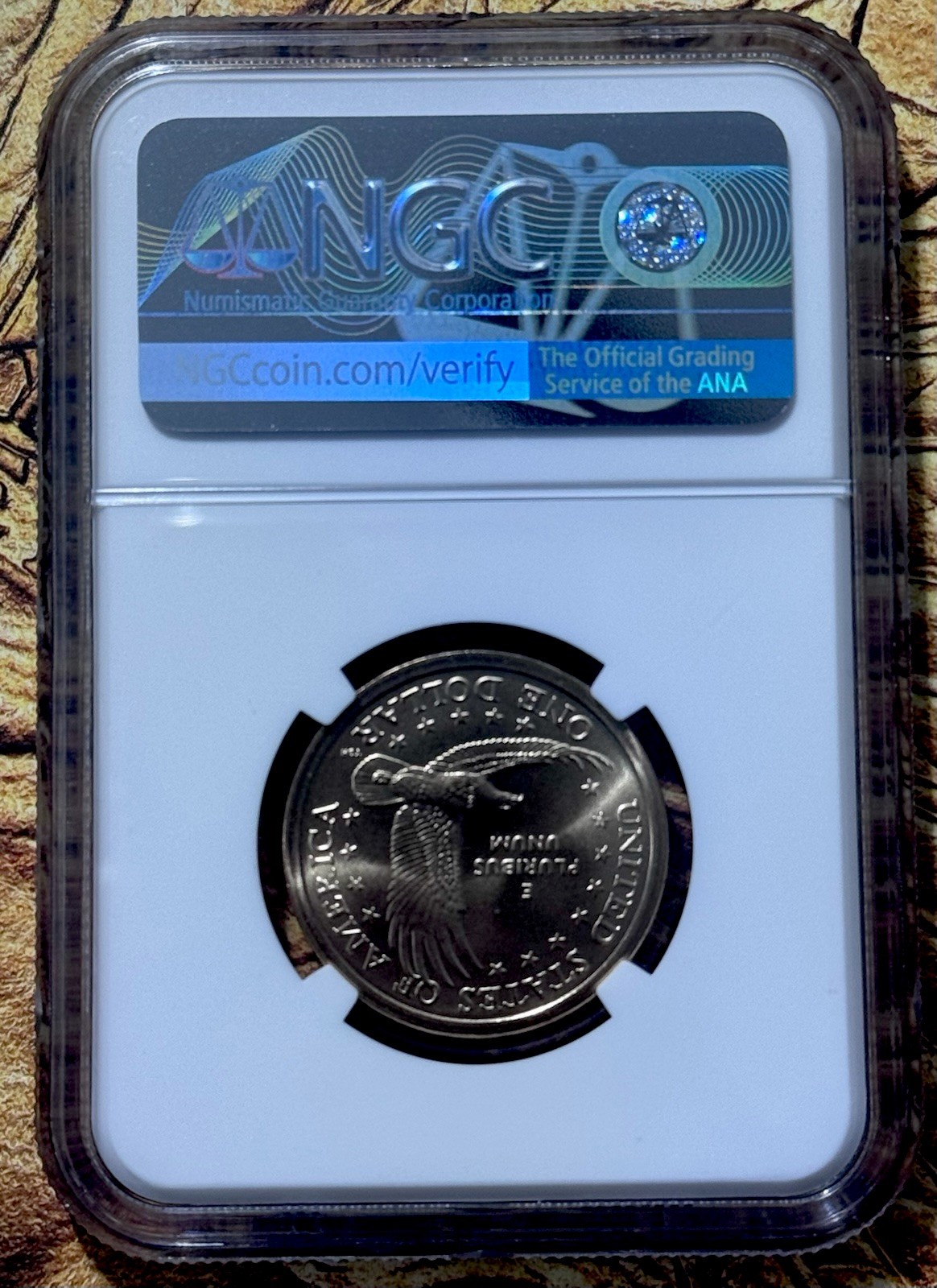 2008 d sacagawea dollar NGC MS 68