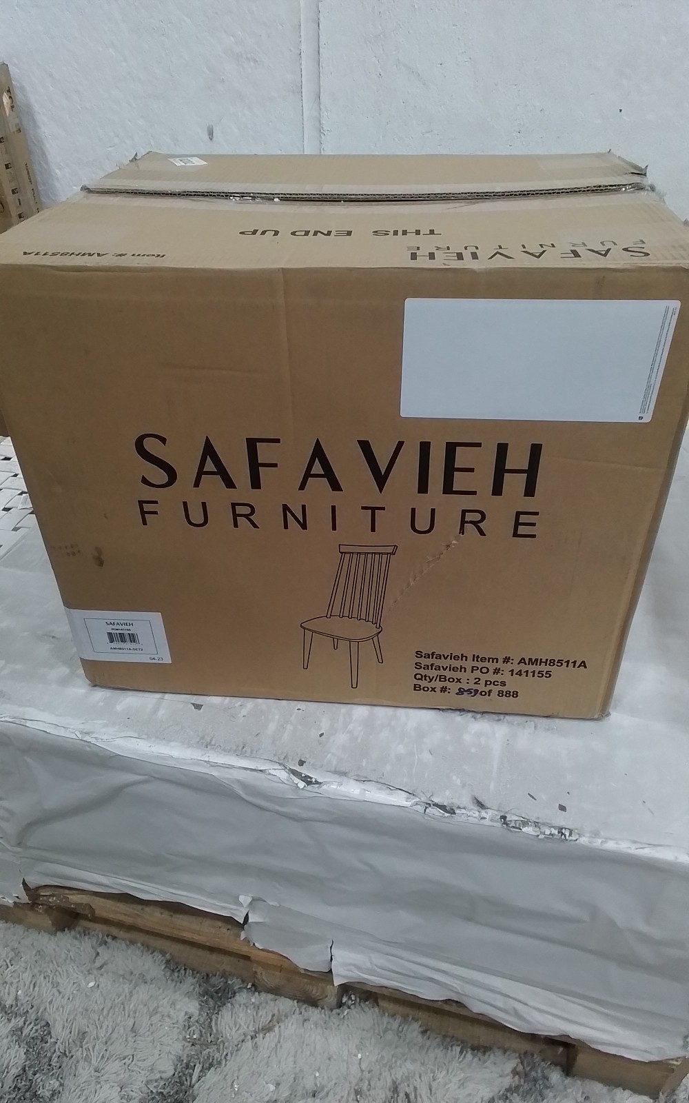 Safavieh BURRIS SIDE CHAIR, Reduced Price 2172763399 AMH8511A