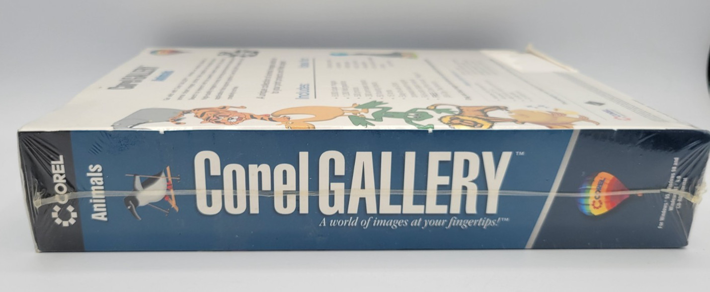 Corel Gallery Animals Theme Pack Collection 8000 Clipart Images Sealed