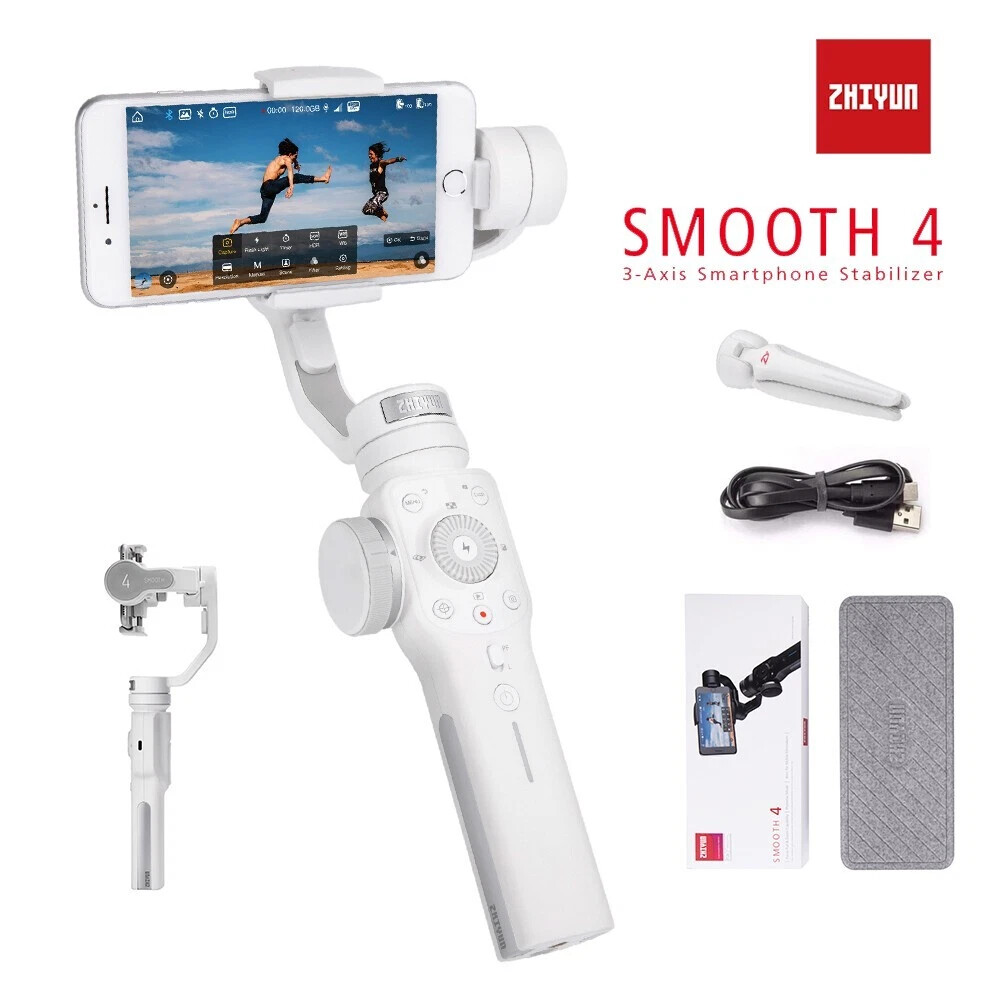 Zhiyun Smooth 4 3-Axis Handheld Smartphone Gimbal Stabilizer for iPhone Android