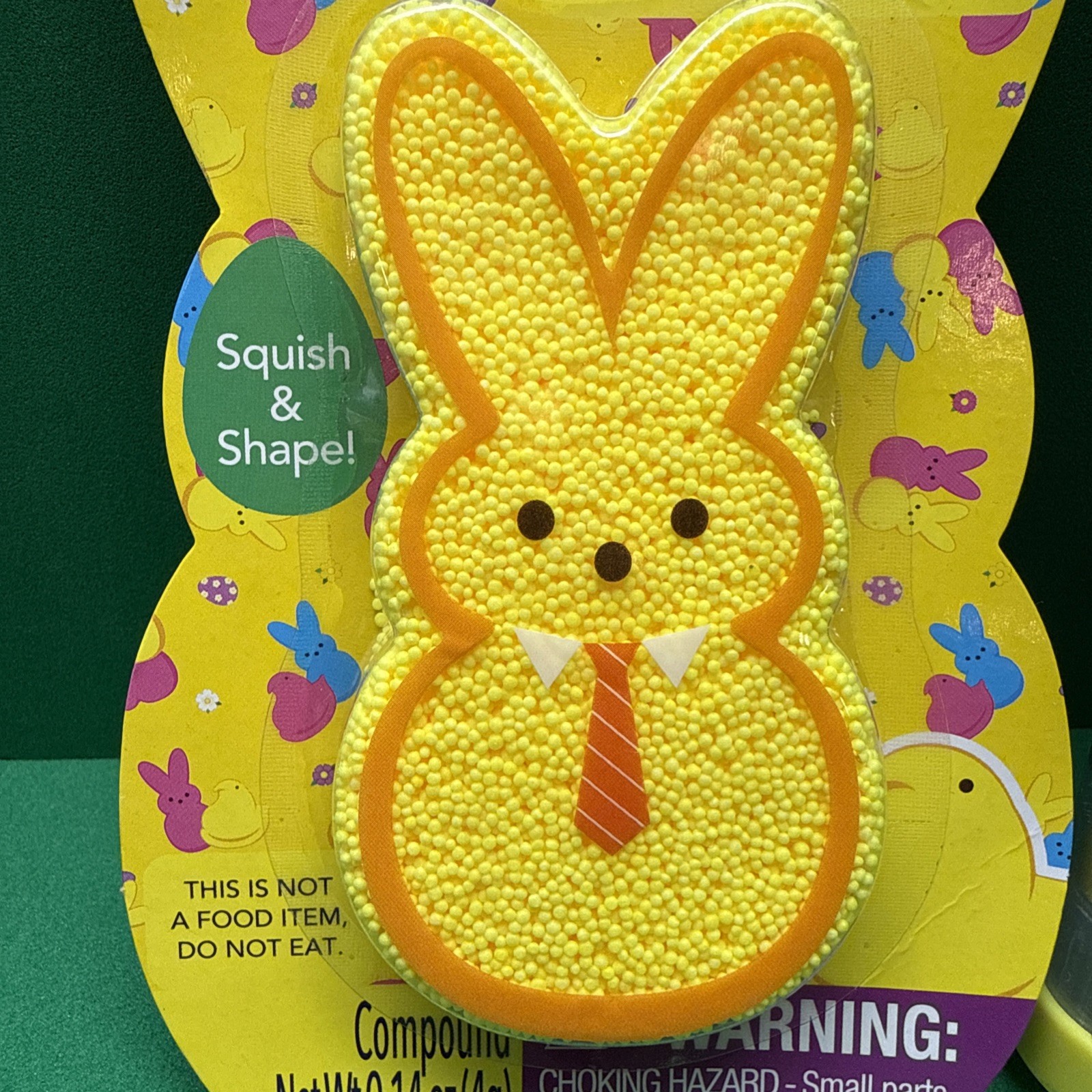 PEEPS Dough Pack w/ Cutter Bunny & Marshmallow Scent/Peeps Stacking Chalk/Foamie