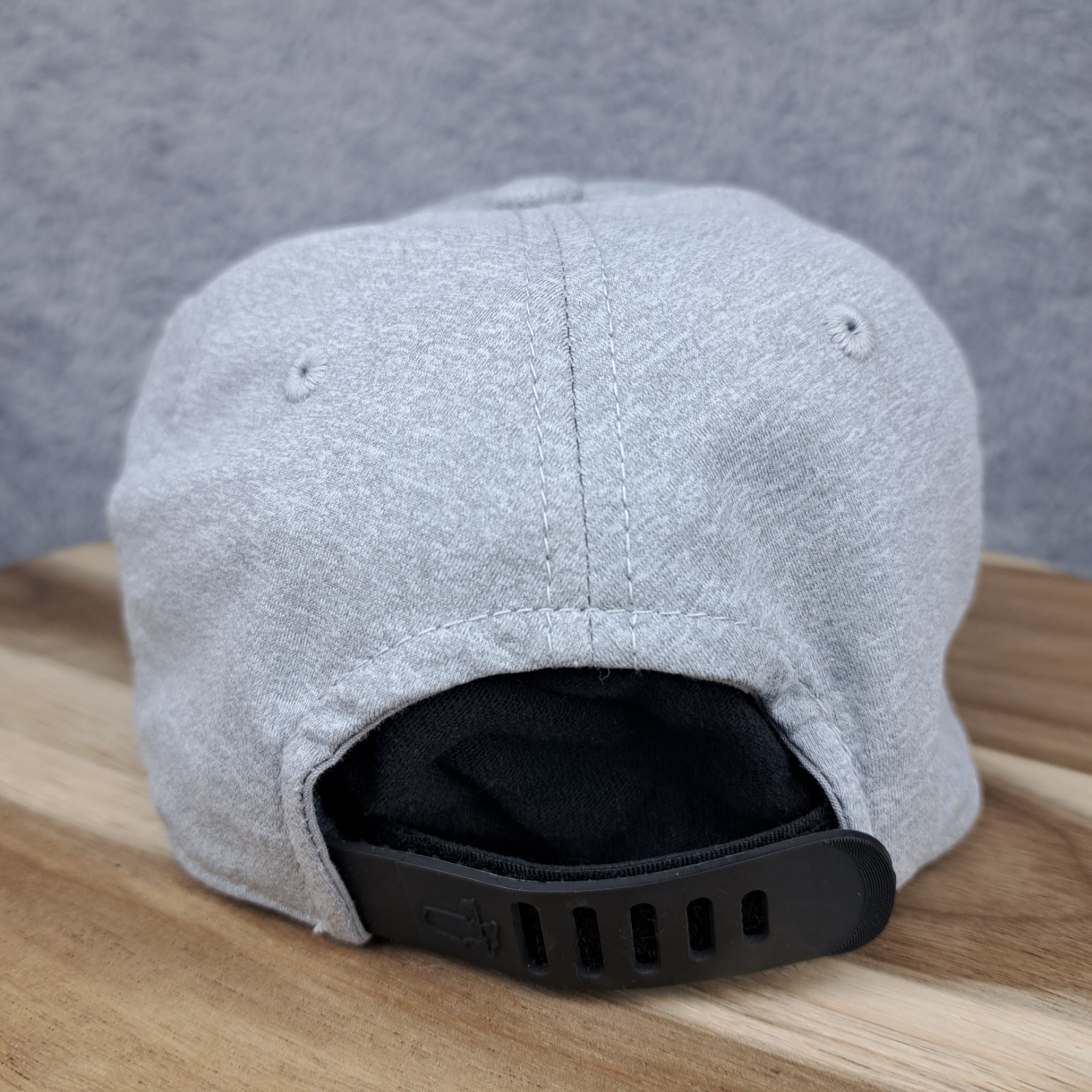 The Masters Hat Cap Strap Back Gray Preformance Light Augusta American Needle