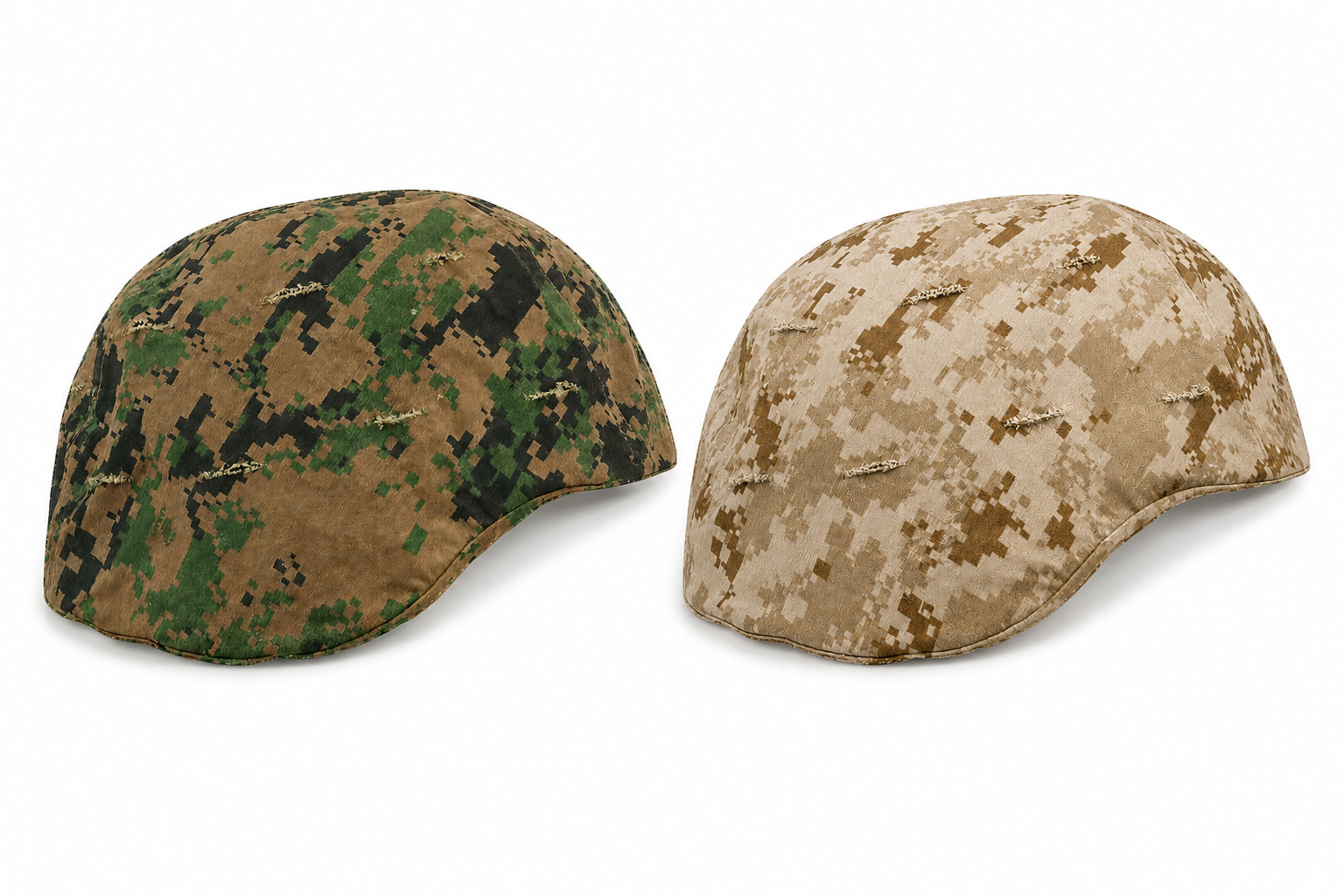 USMC Reversible LWH PASGT Helmet Cover MARPAT Woodland Desert Digital M/L FAIR