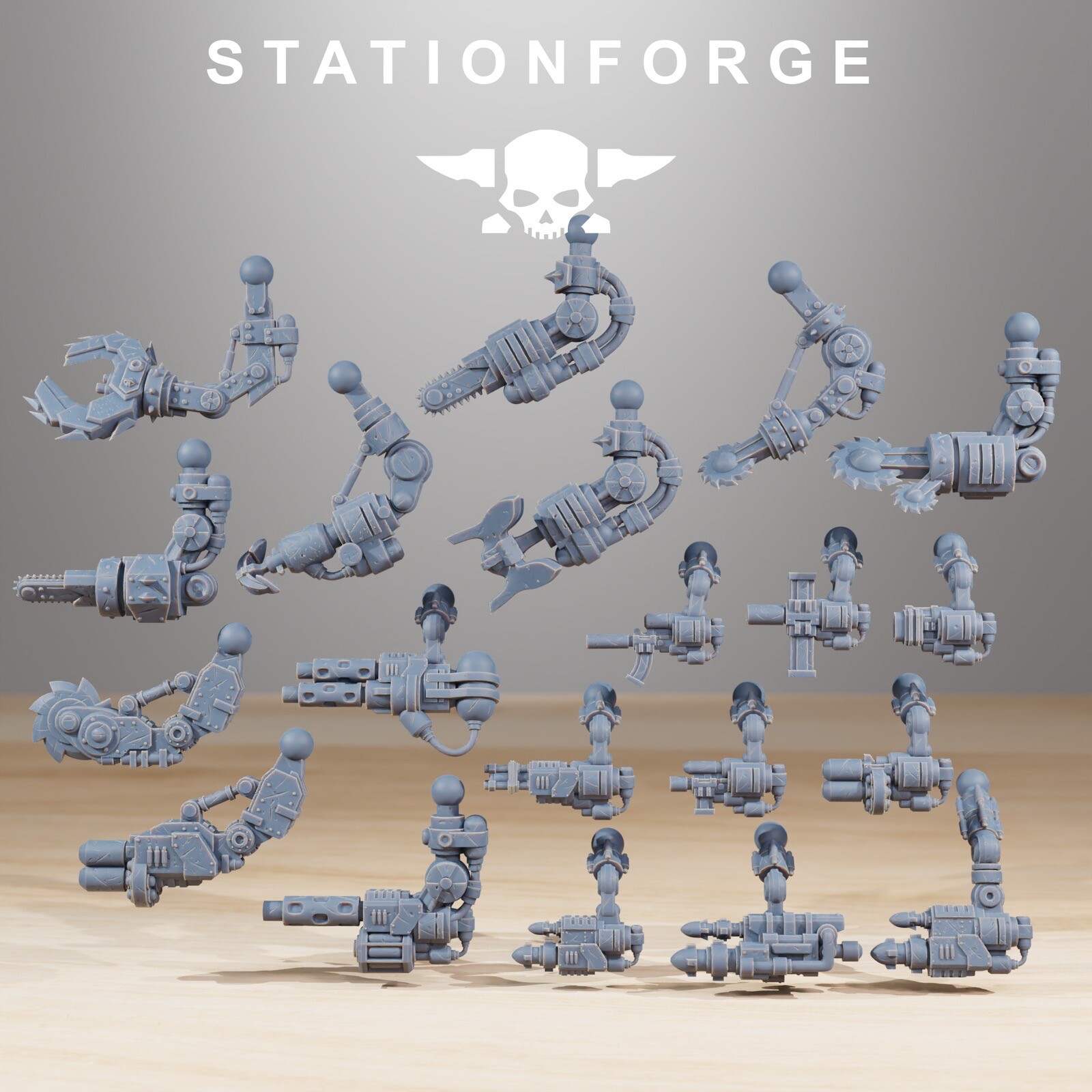 Orc Gob Pirate Bots, Gobboz, Killer Division, Stationforge (without Crew) x4