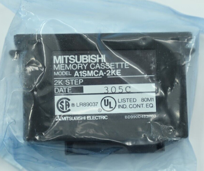 Mitsubishi A1SMCA-2KE Memory Cassette Module 2K Step A1SMCA2KE