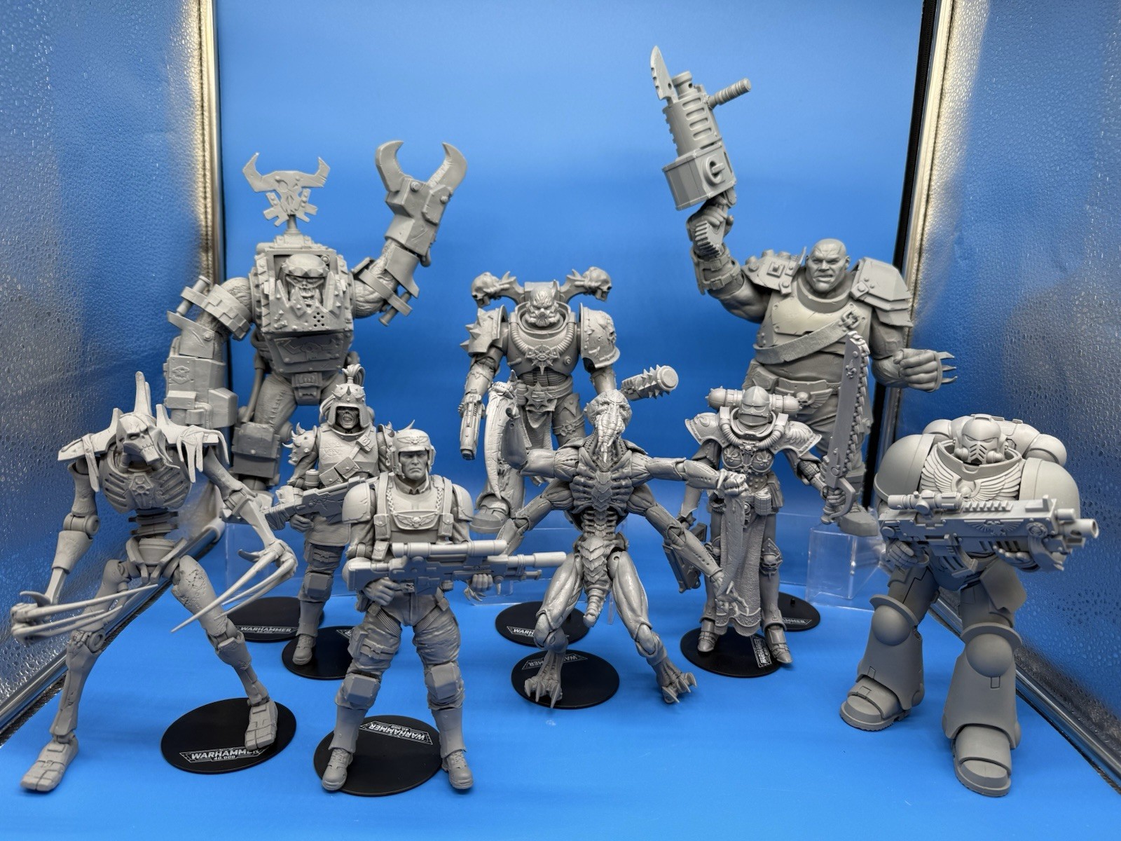 Near Complete Loose Set of 9 McFarlane Warhammer 40K Artist’s Proof Collection