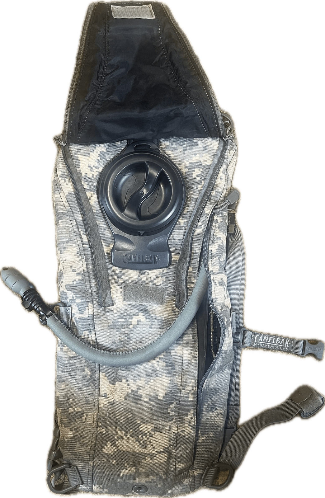 USGI ACU Camelbak Thermobak Hydration System Carrier with Used Bladder