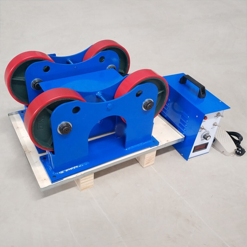 1000kg Turning Roller Welding Supporter Positioner 2"-23.6" Pipe Speed Control