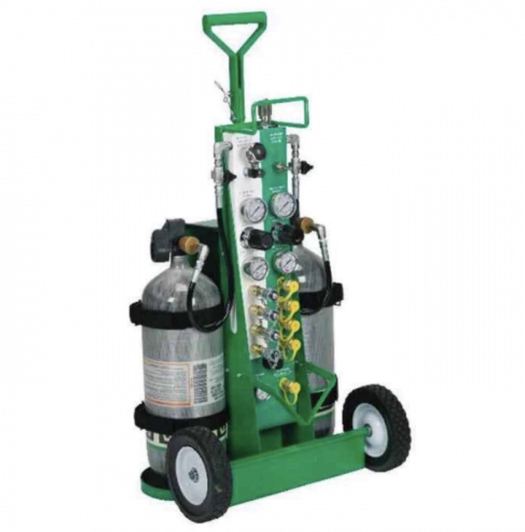 MSA 10107535 Technical Rescue Air Cart Breathing Air Distribution System NEW