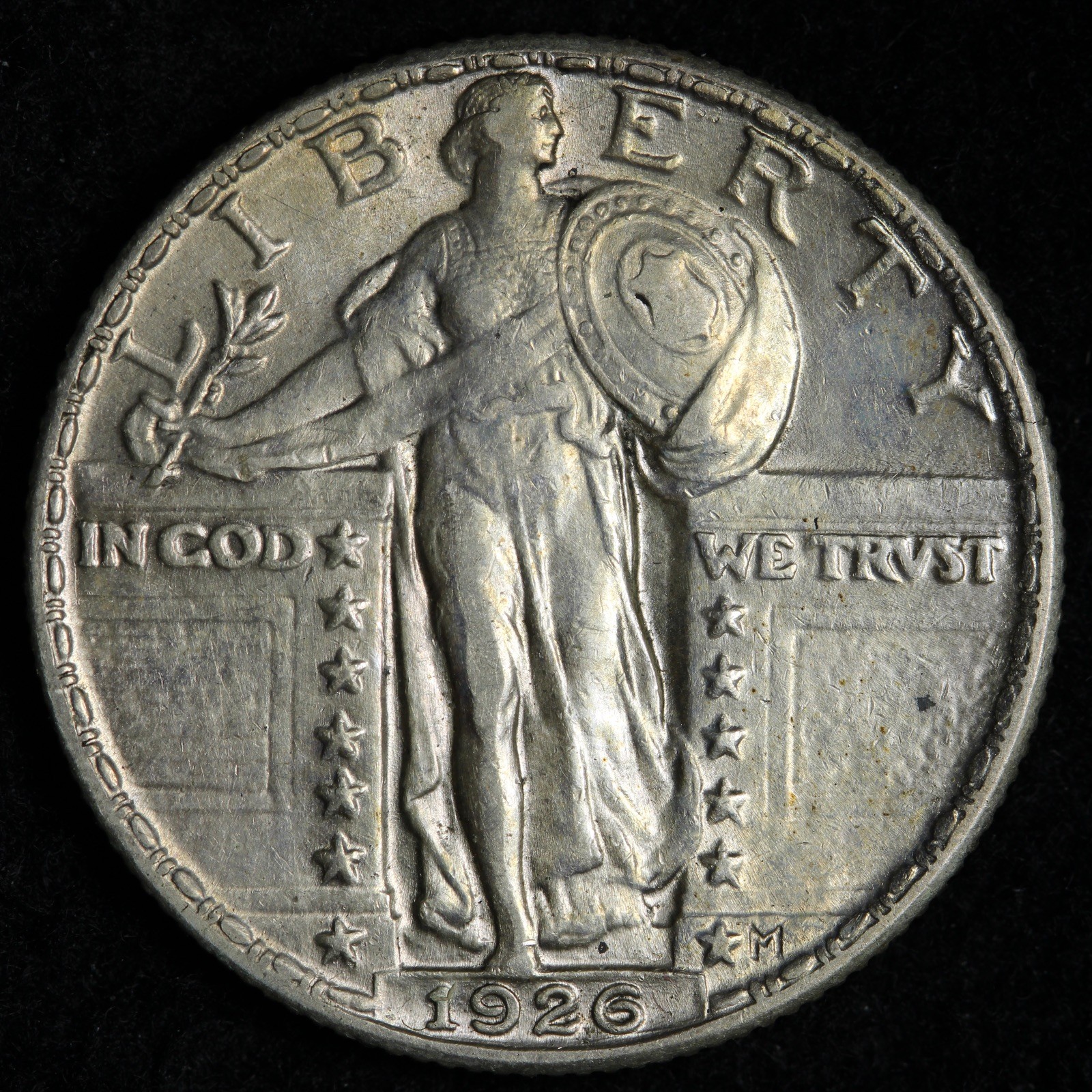 1926 Standing Liberty Silver Quarter BU *UNCIRCULATED* MS E329 WICTE