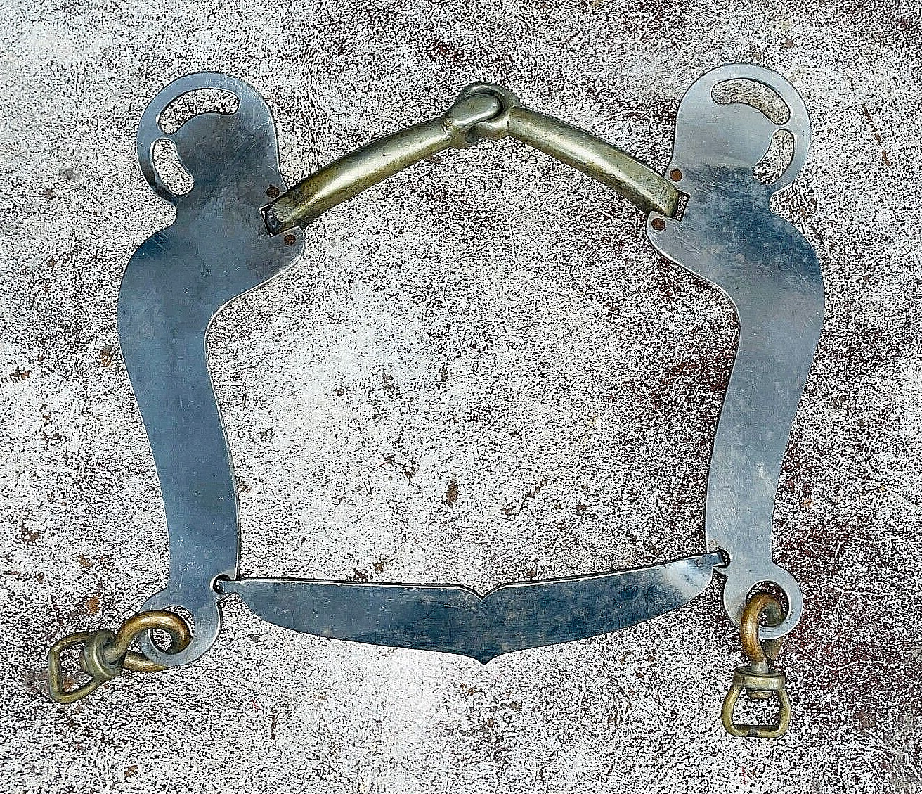 Vintage Snaffle Bit with Slobber Bar