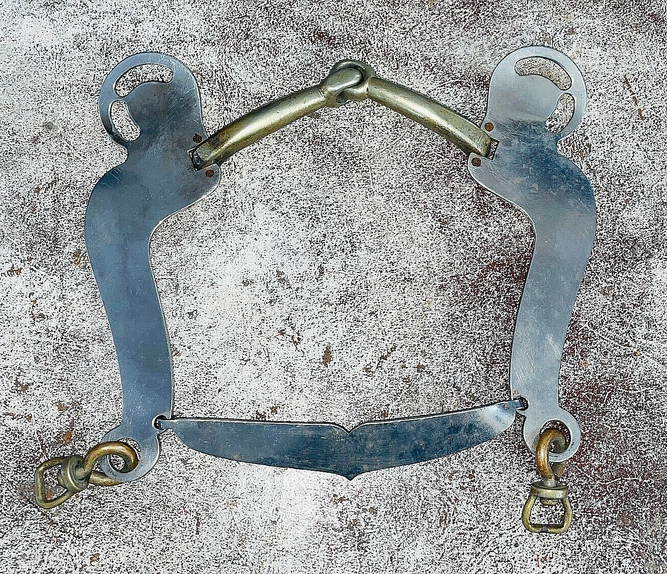 Vintage Snaffle Bit with Slobber Bar