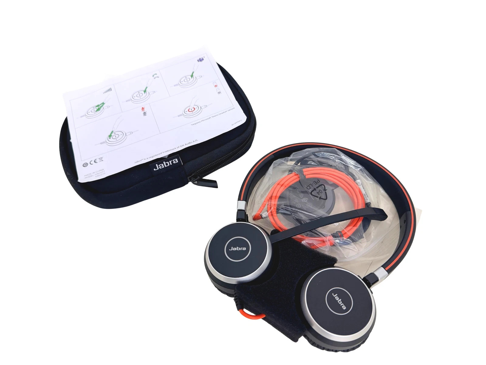 Jabra Evolve 40 Stereo Model HSC017 6399-829-209 NEW FAST SHIPPING