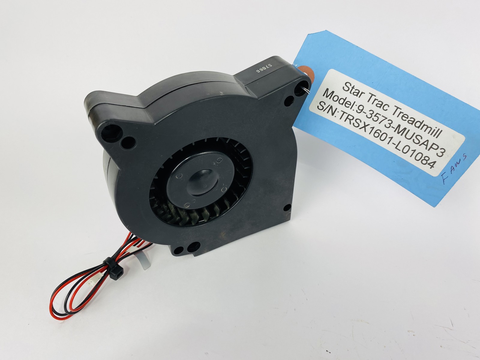 Star Trac 9-3573-MUSAPO Treadmill Display Console Fan B1232L12B (FF70)