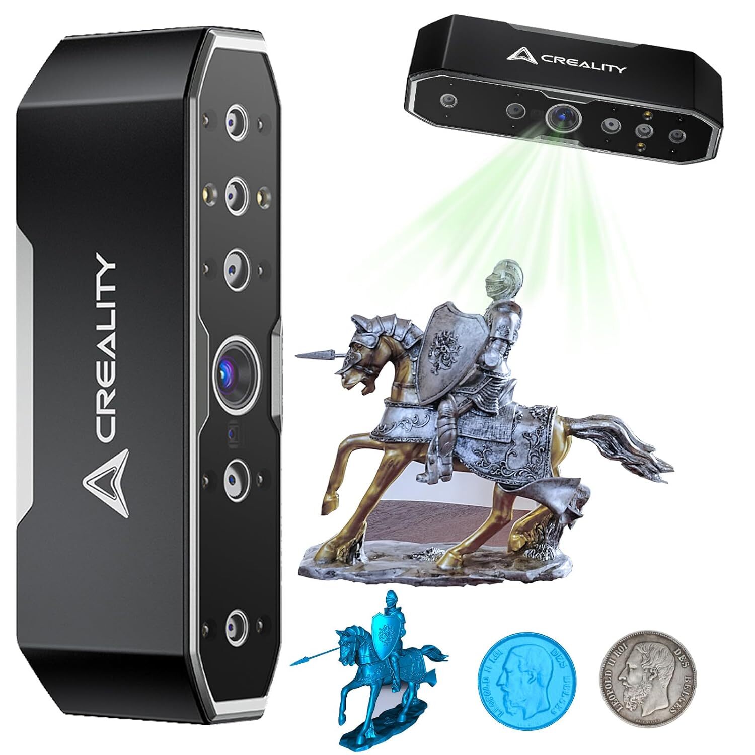 Creality 3D Scanner CR-Scan Otter for 3D Printing with Four-Lens Stereo Vision