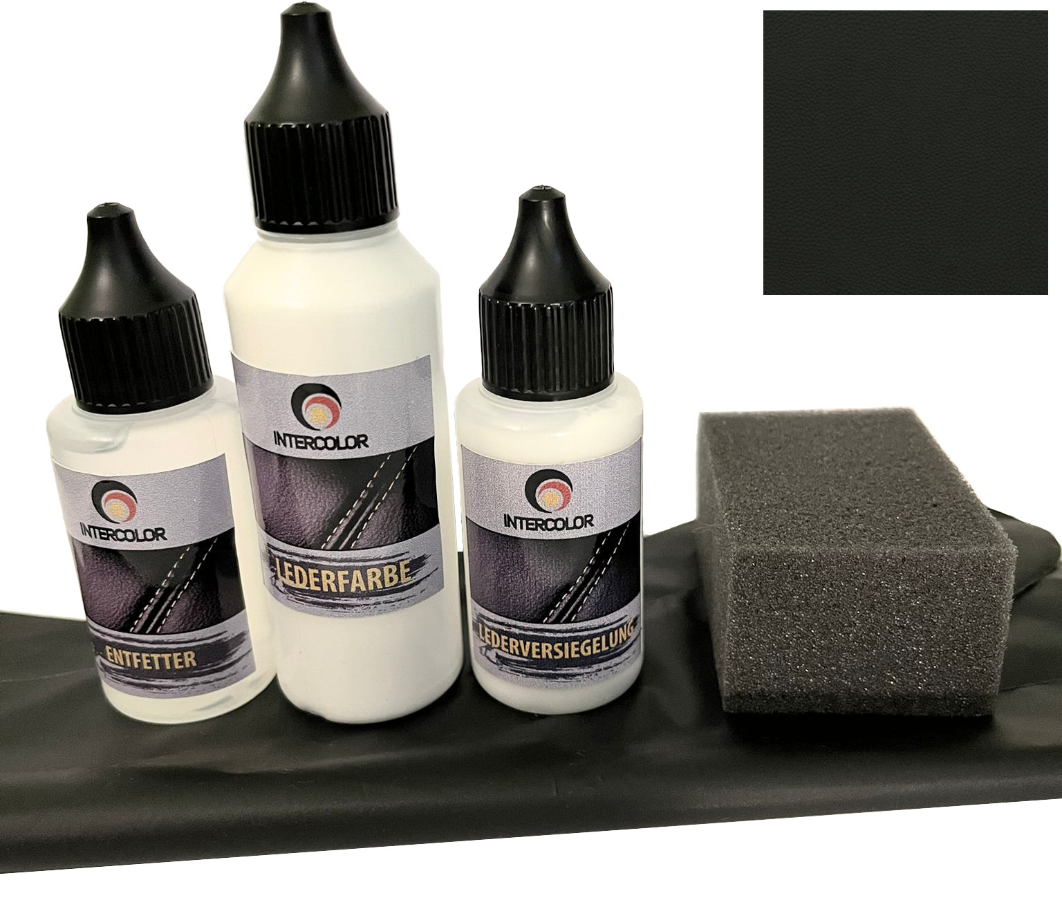 Car BMW Dakota Black Leather Paint Kit Repair for Leather and Faux Leather