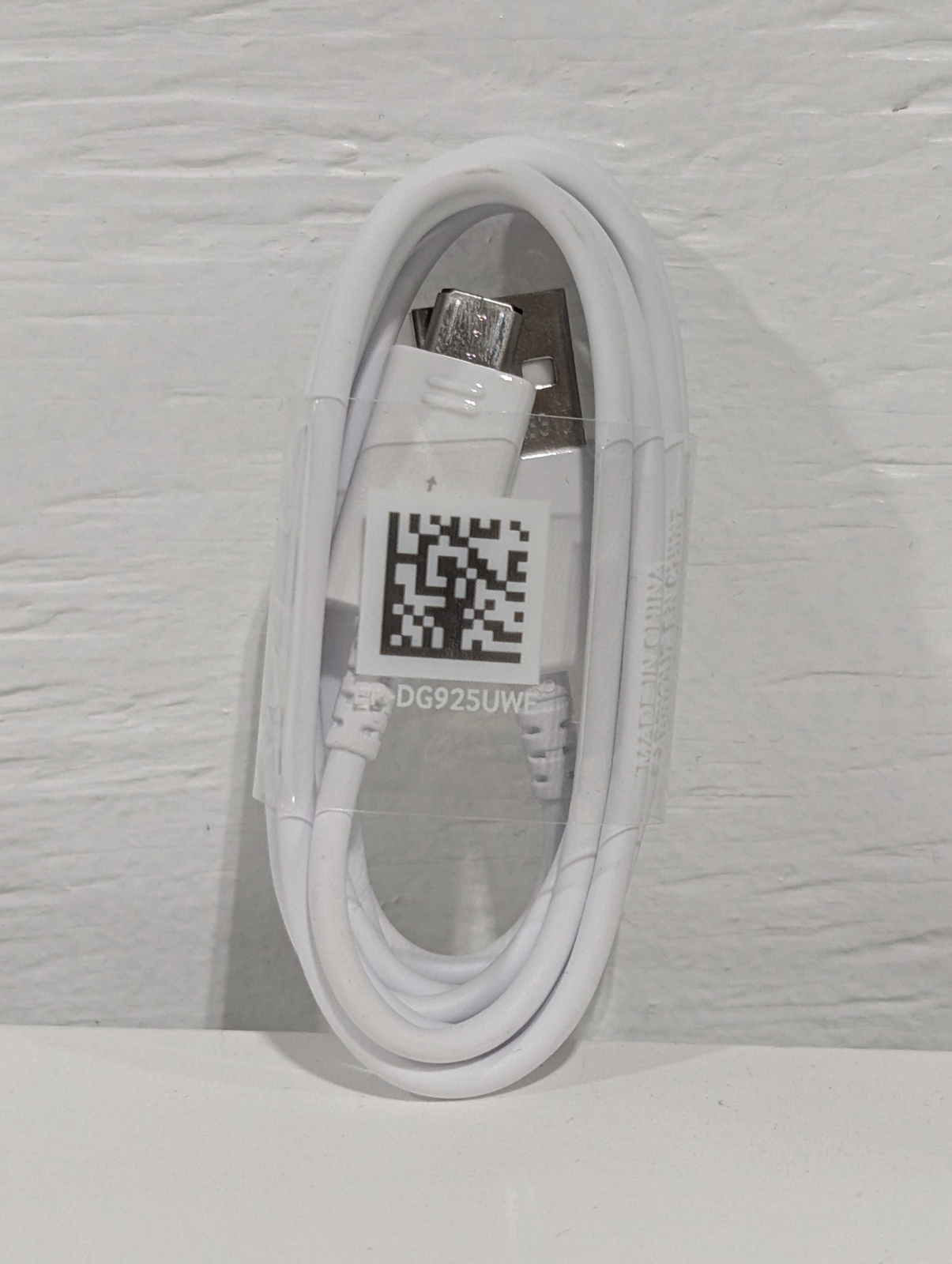 OEM Samsung ECB-DU4EWE/EP-DG925UWE Micro USB Charging Cable - White