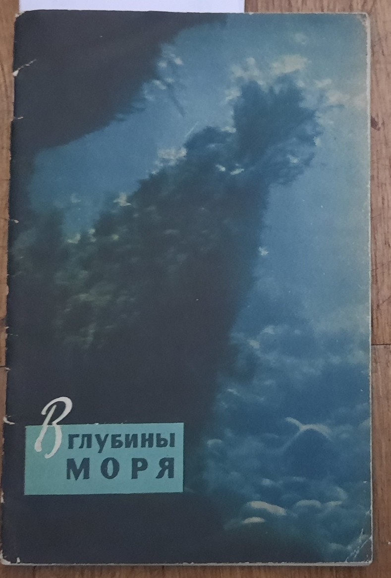 Spearfishing Diver Diving Aqualung Russian Book Underwater Hunting Hunter Gun