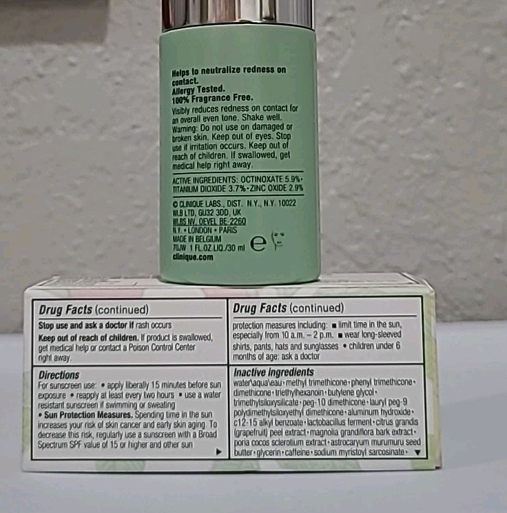 CLINIQUE Redness Solutions Makeup Broad Spectrum SPF 15 – CN 52 Calming Neutral