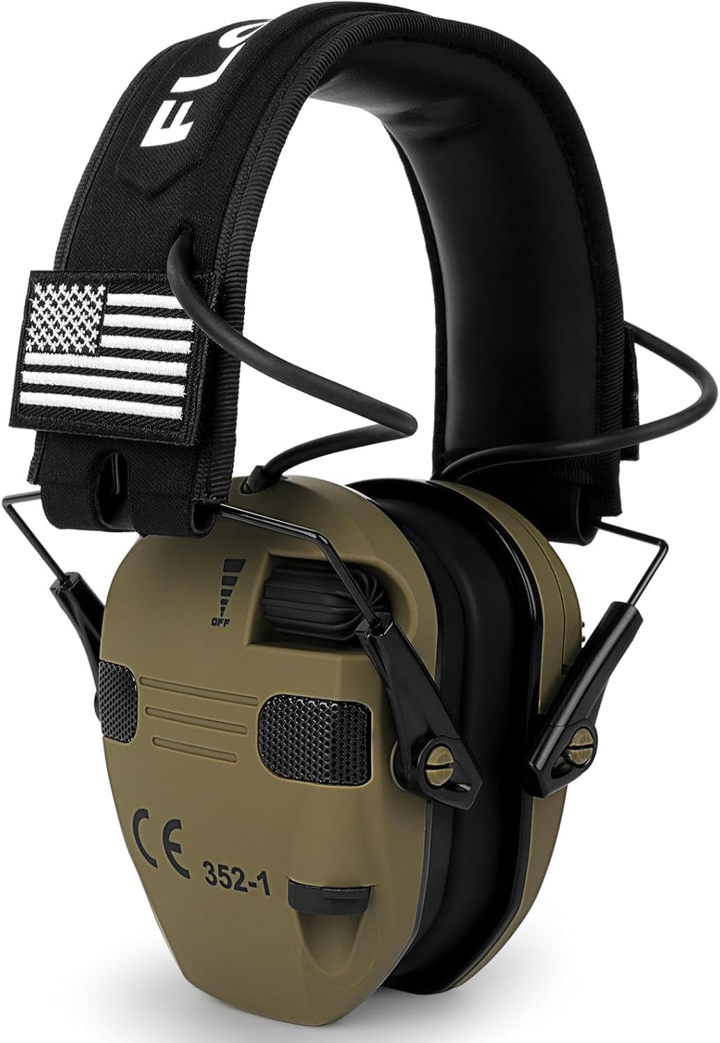 Electronic Ear Protection for Shooting with 5X Sound Amplification, Active Ear P