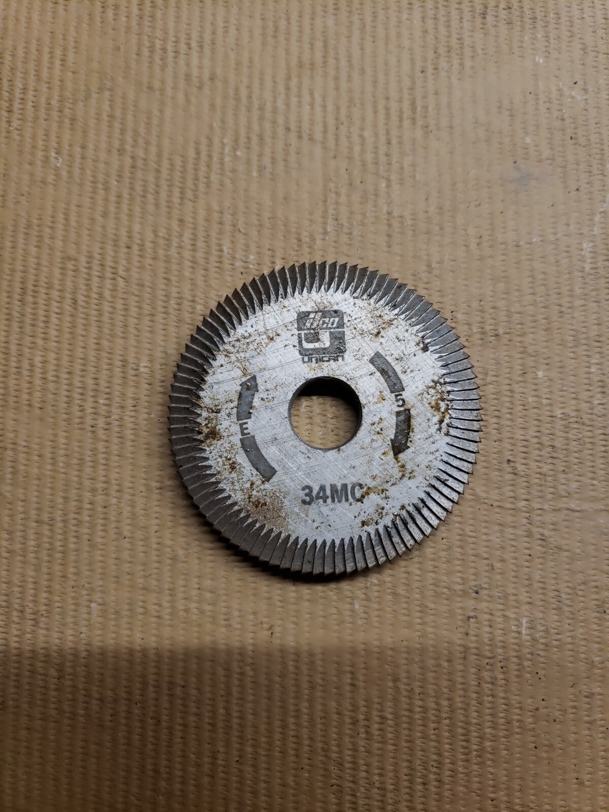 ilCO  34MC Key Cutting Wheel Milling Unican Kaba