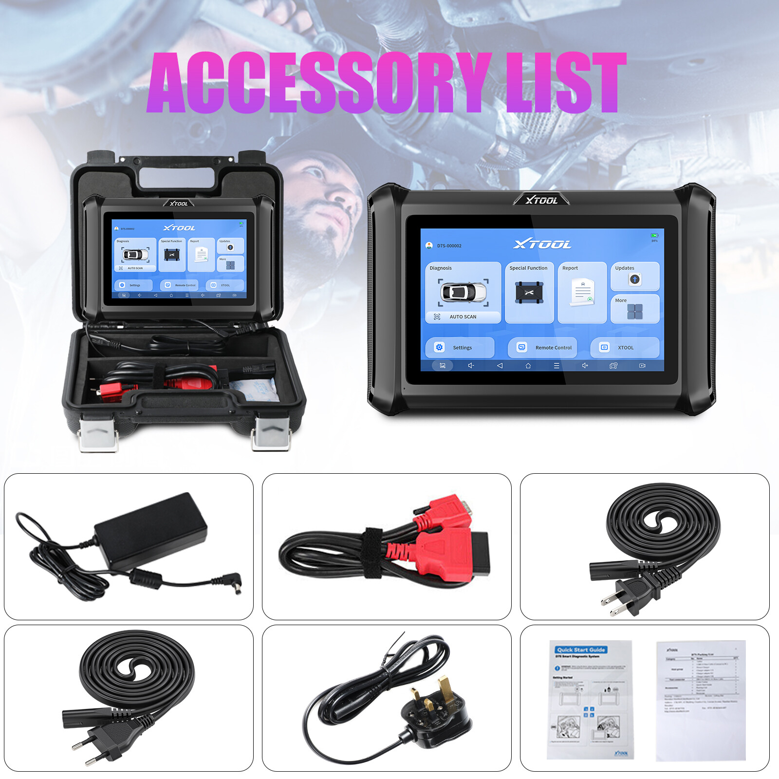 XTOOL D7S E.CU Coding Scanner Full Bidirectional Diagnostic Tool Code Reader