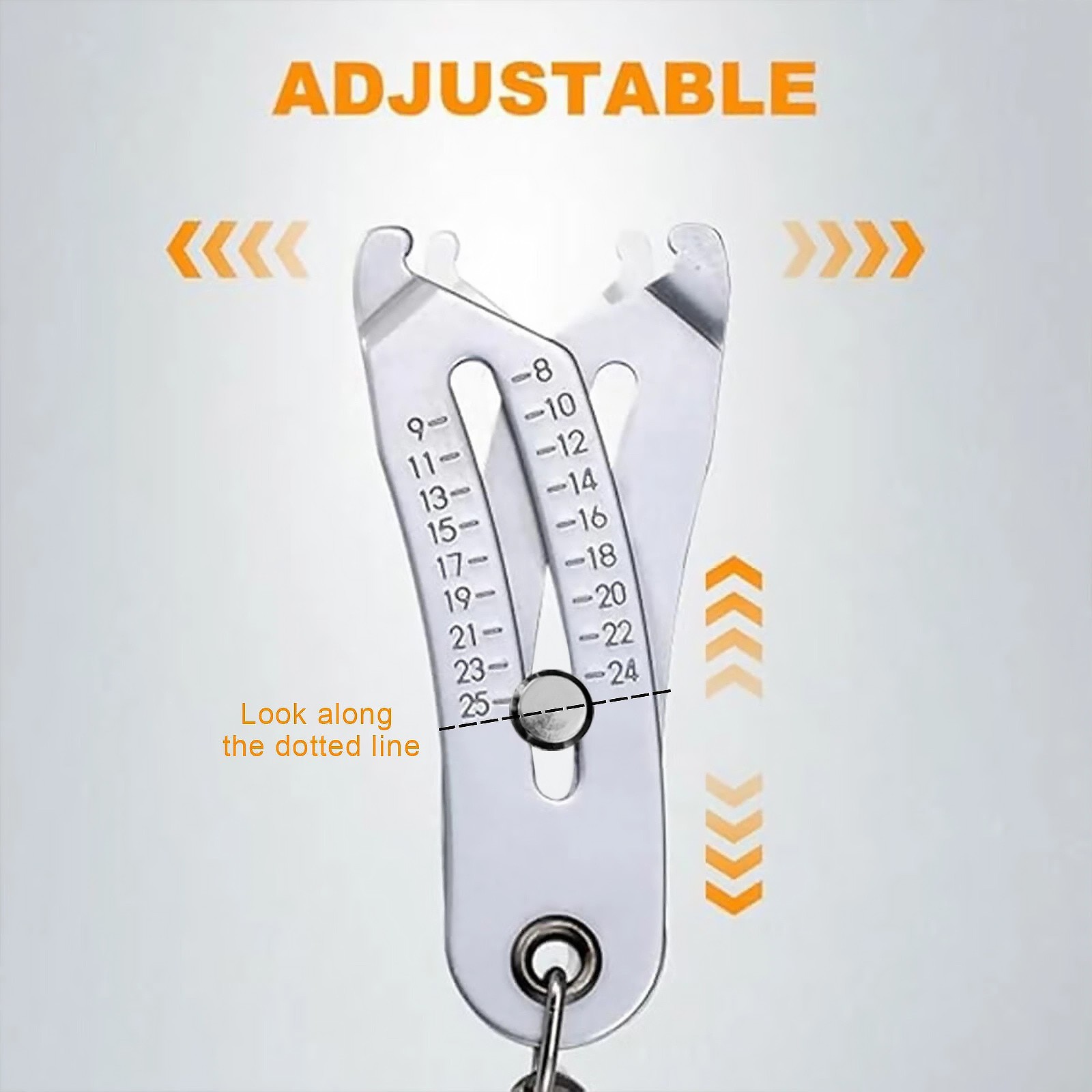 2× Thread Size Verification Tool Set - Portable Bolt and Nut Identifier Gauge