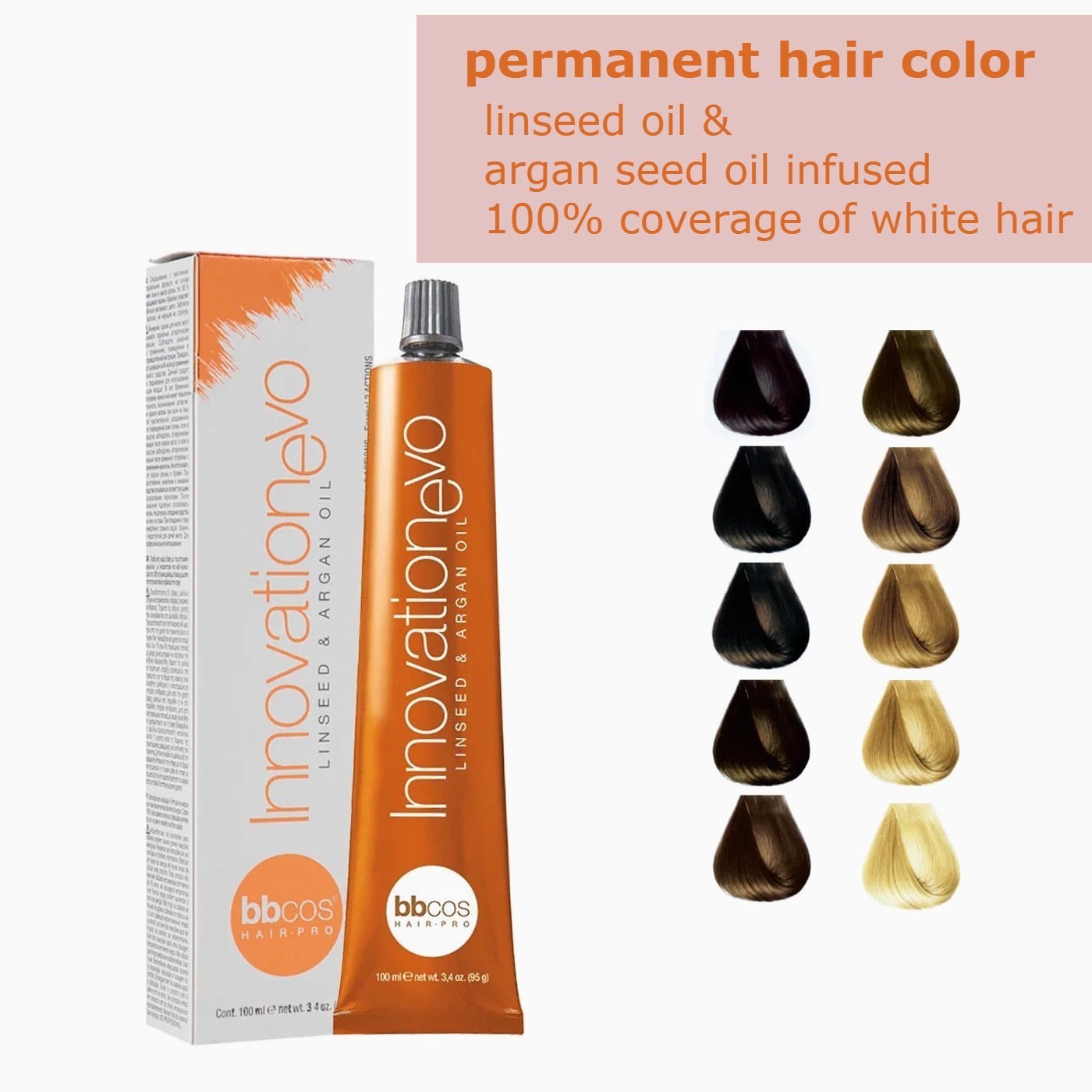 bbCOS Innovation EVO Color 100ml 7/00, Intensive Natural Blond