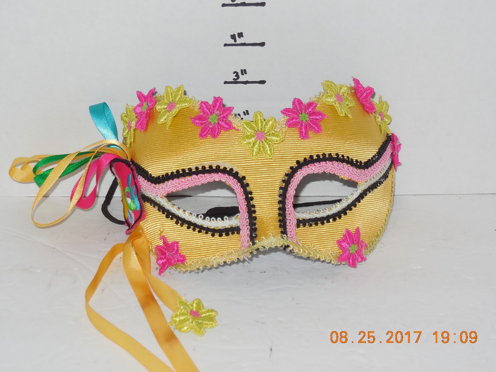 Masquerade Venetian Decorative Colorful Look Half Mask Party Ball