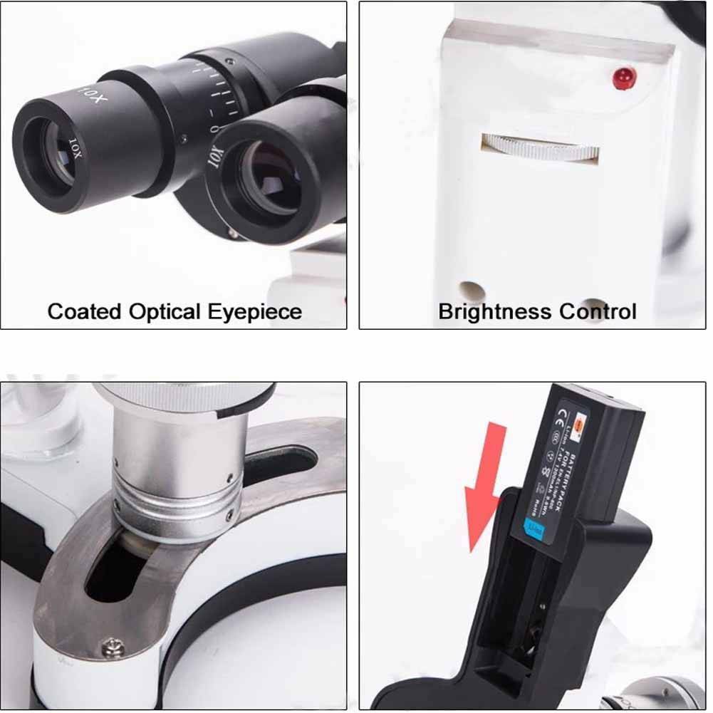 LYL-S Portable Slit Lamp LED Bulb Portable Microscope for Pet hospital