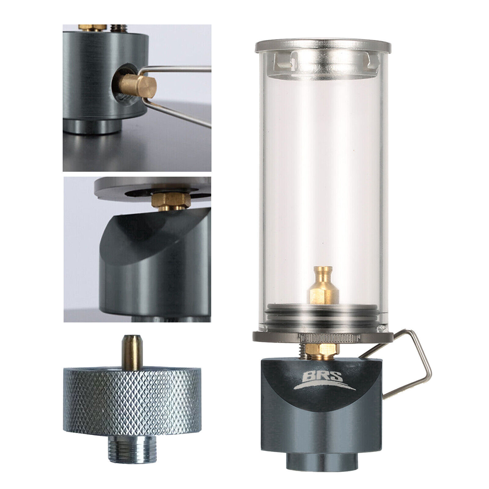 Camping Butane Gas Lantern Lamp Light Conversion Head O8C0